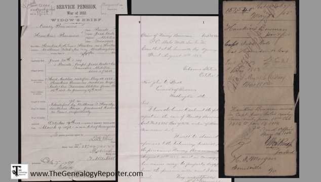 War of 1812 Pension Records for Genealogy