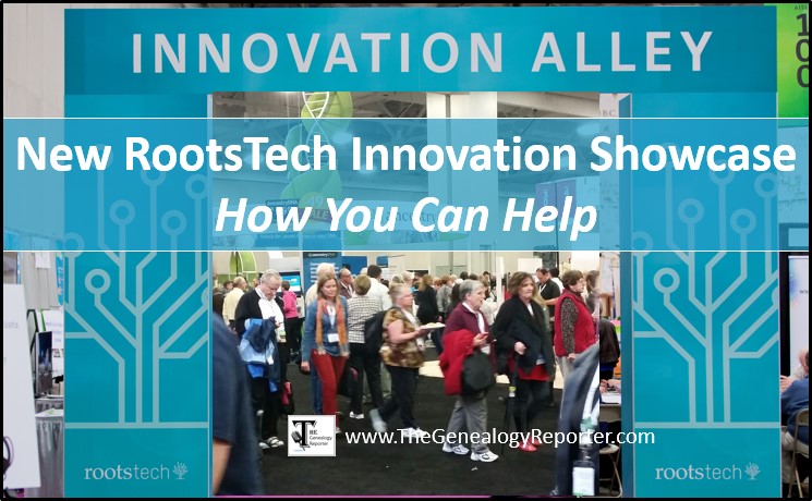 new 2018 RootsTech Innovation Showcase