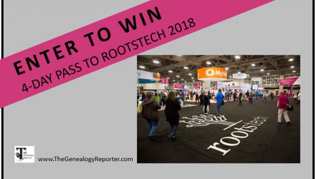 Win a Free 4-day Pass to RootsTech 2018