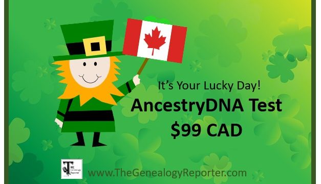 AncestryDNA Test is $99 CAD for St. Patrick’s Day