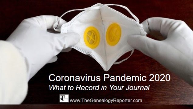 Journaling About the Coronavirus Pandemic of 2020