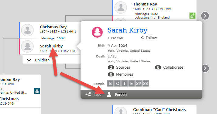 Accuracy in FamilySearch Family Tree