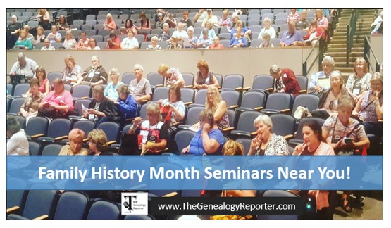 October is Filled with Genealogy Seminars, Conferences, and Workshops