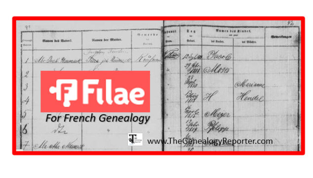 Filae for French Genealogy