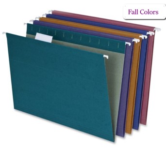 hanging file folders office supplies for genealogists