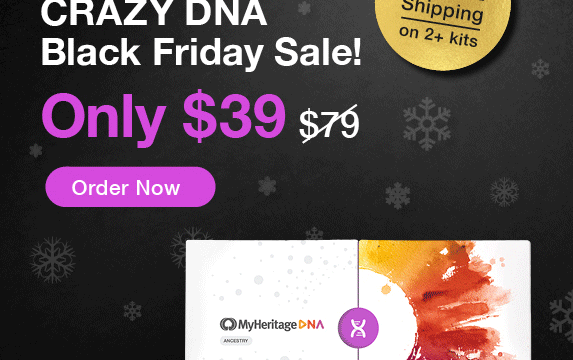 Absolute Lowest Price EVER – MyHeritage DNA Kit for $39