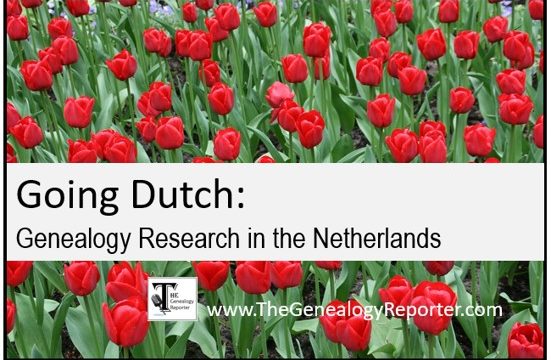 Going Dutch: Genealogy Research in the Netherlands