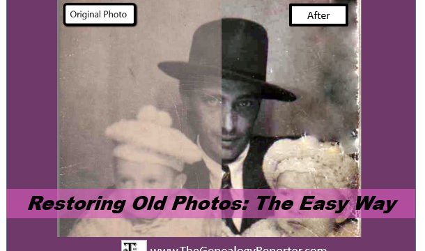 Restoring Old Photos: The Easy Way