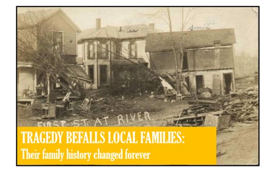 floods and tragic events in family history